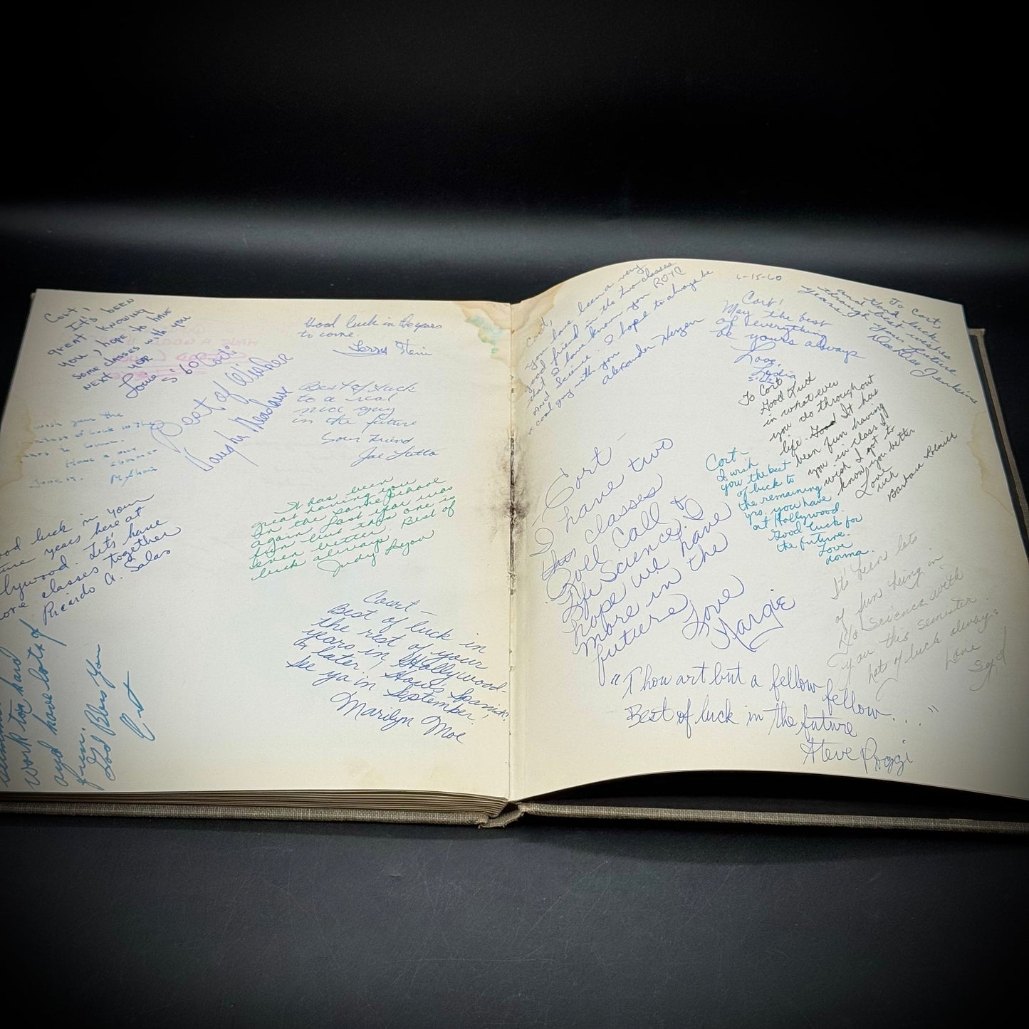 Hollywood High School 1960 Year Book with Autographs