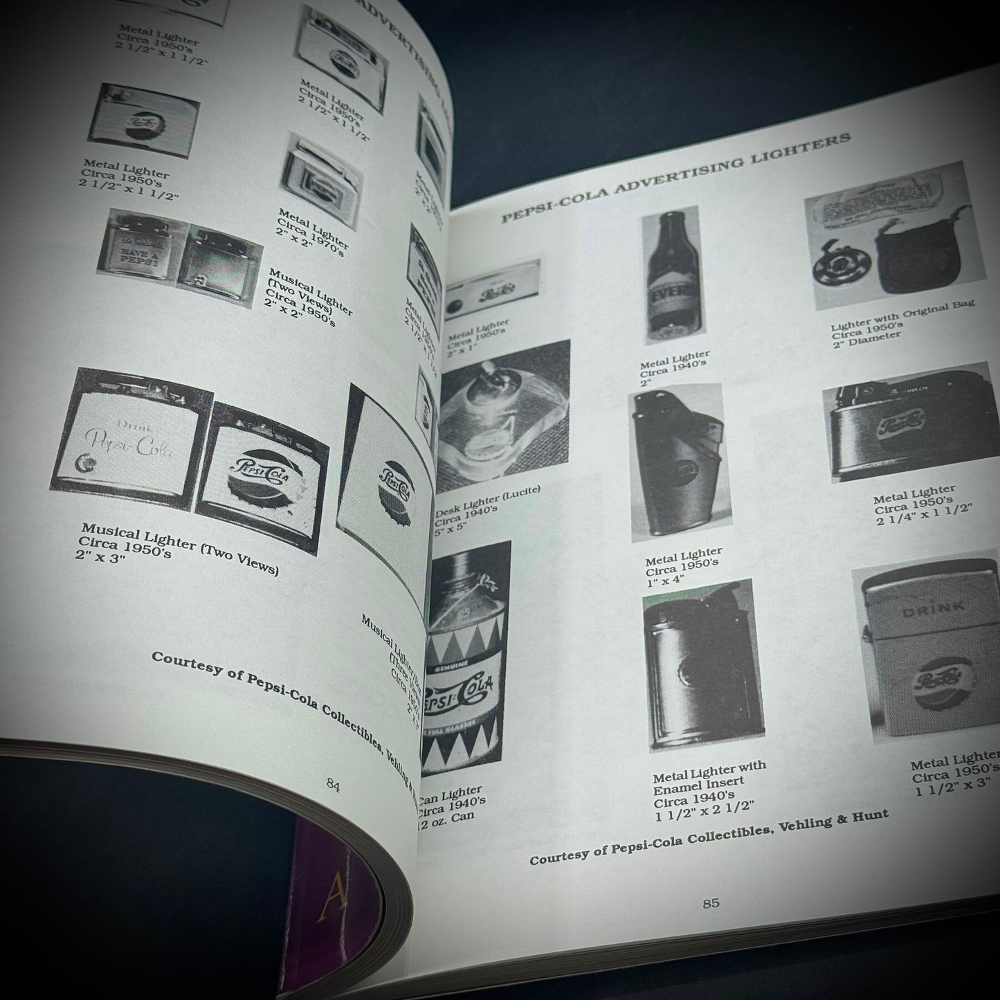 Vintage Cigarette Lighter Reference Book