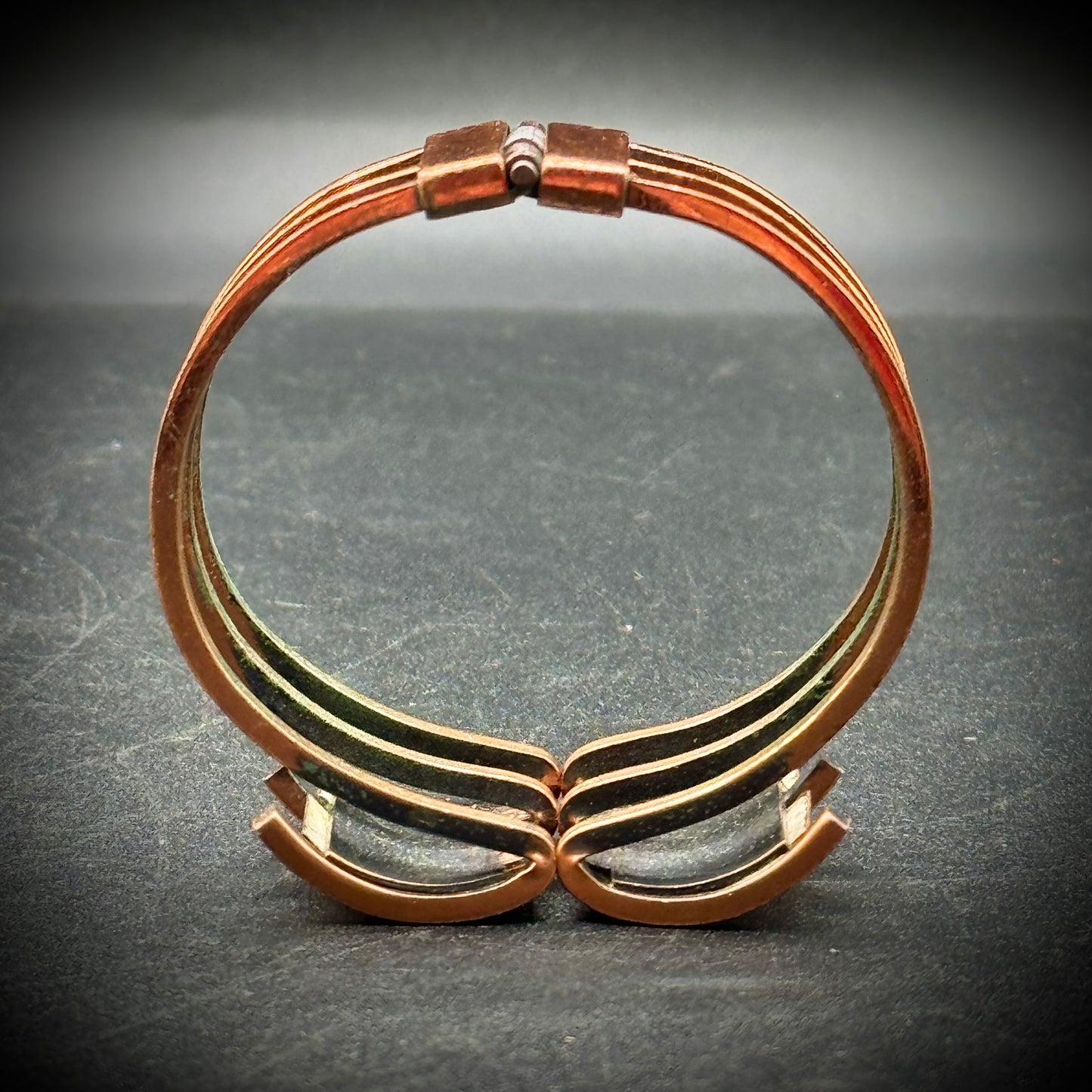 Vintage MCM Matisse Copper & Enamel Bracelet