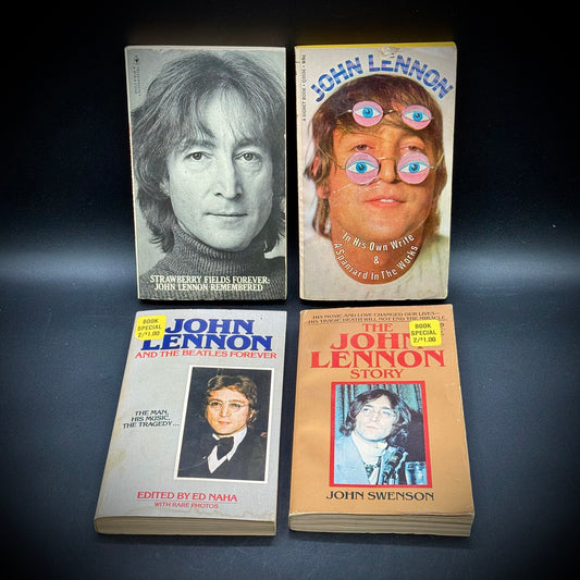 Collection of Four John Lennon Paperback Books