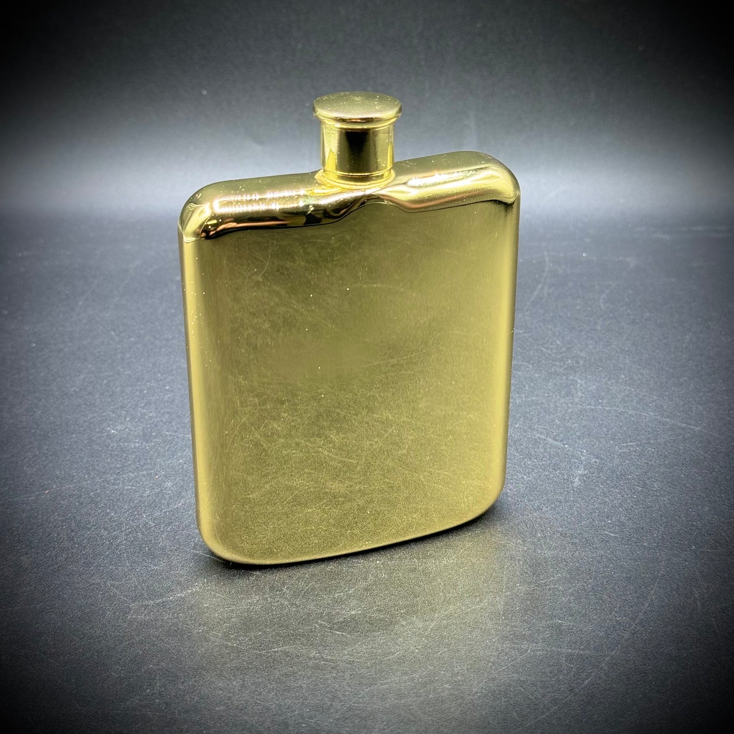 Viski 14kt Gold Plated Flask