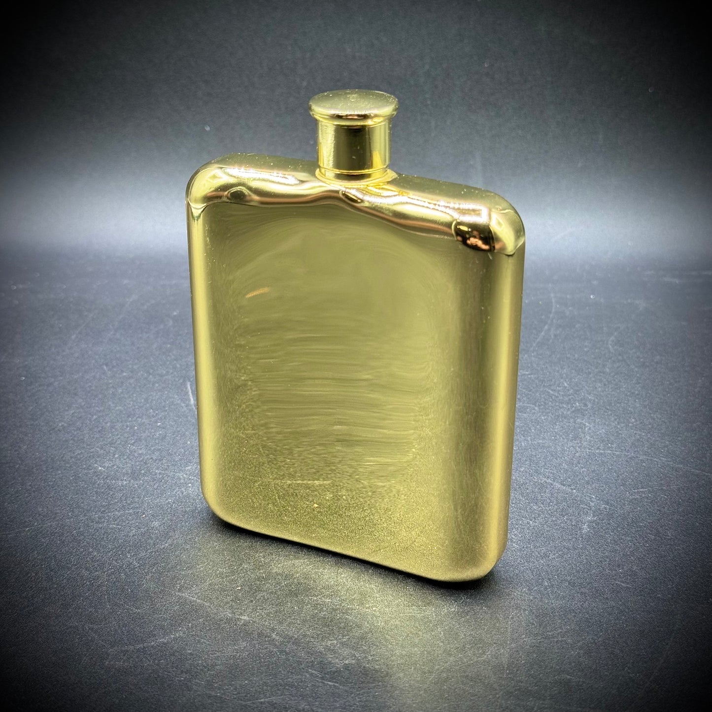 Viski 14kt Gold Plated Flask