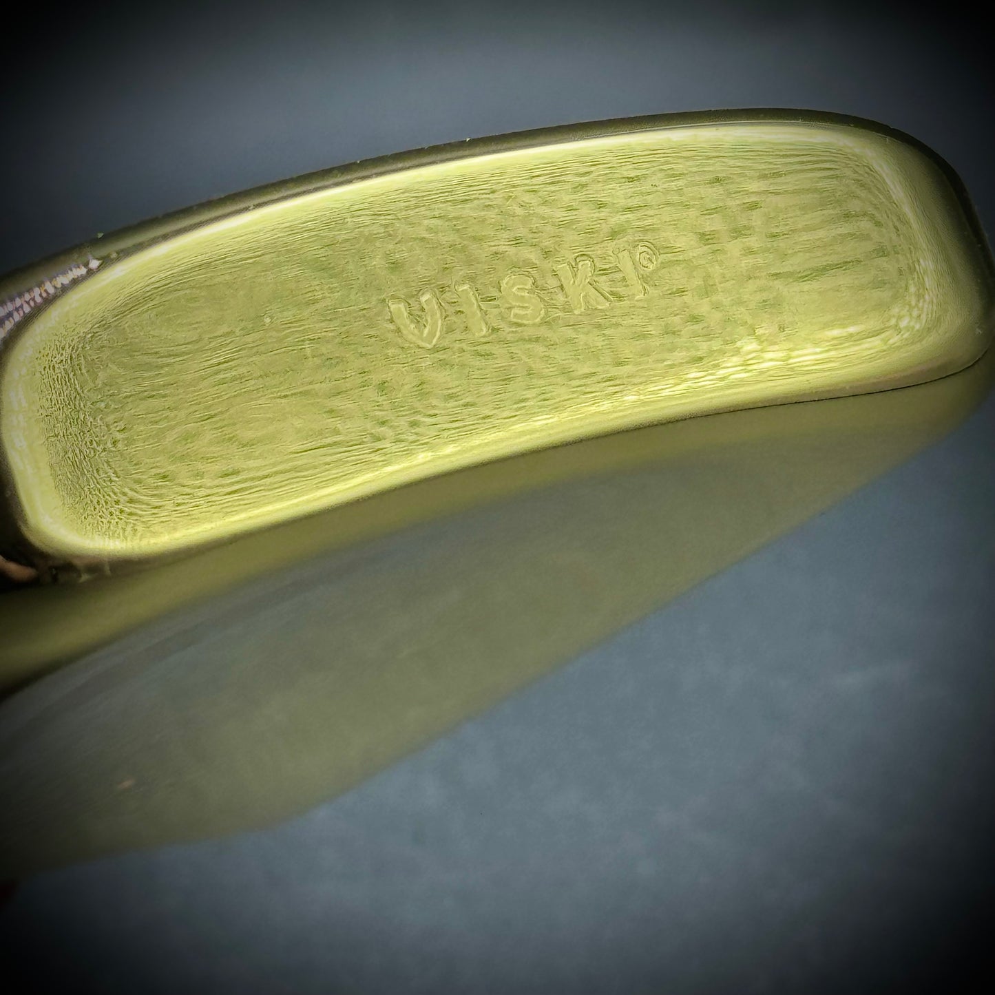 Viski 14kt Gold Plated Flask