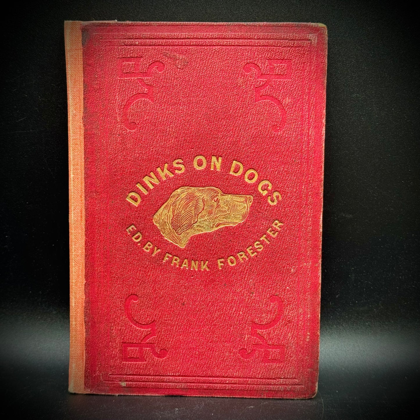 RARE 1853 Antiquarian Book "Dinks on Dogs" Edited by Frank Forester