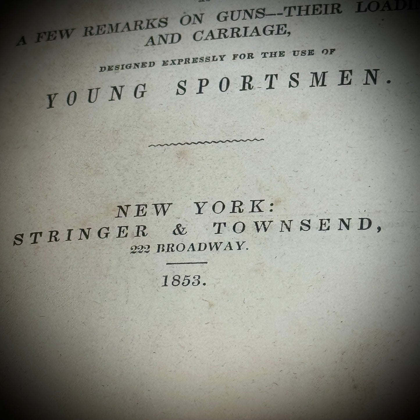 RARE 1853 Antiquarian Book "Dinks on Dogs" Edited by Frank Forester