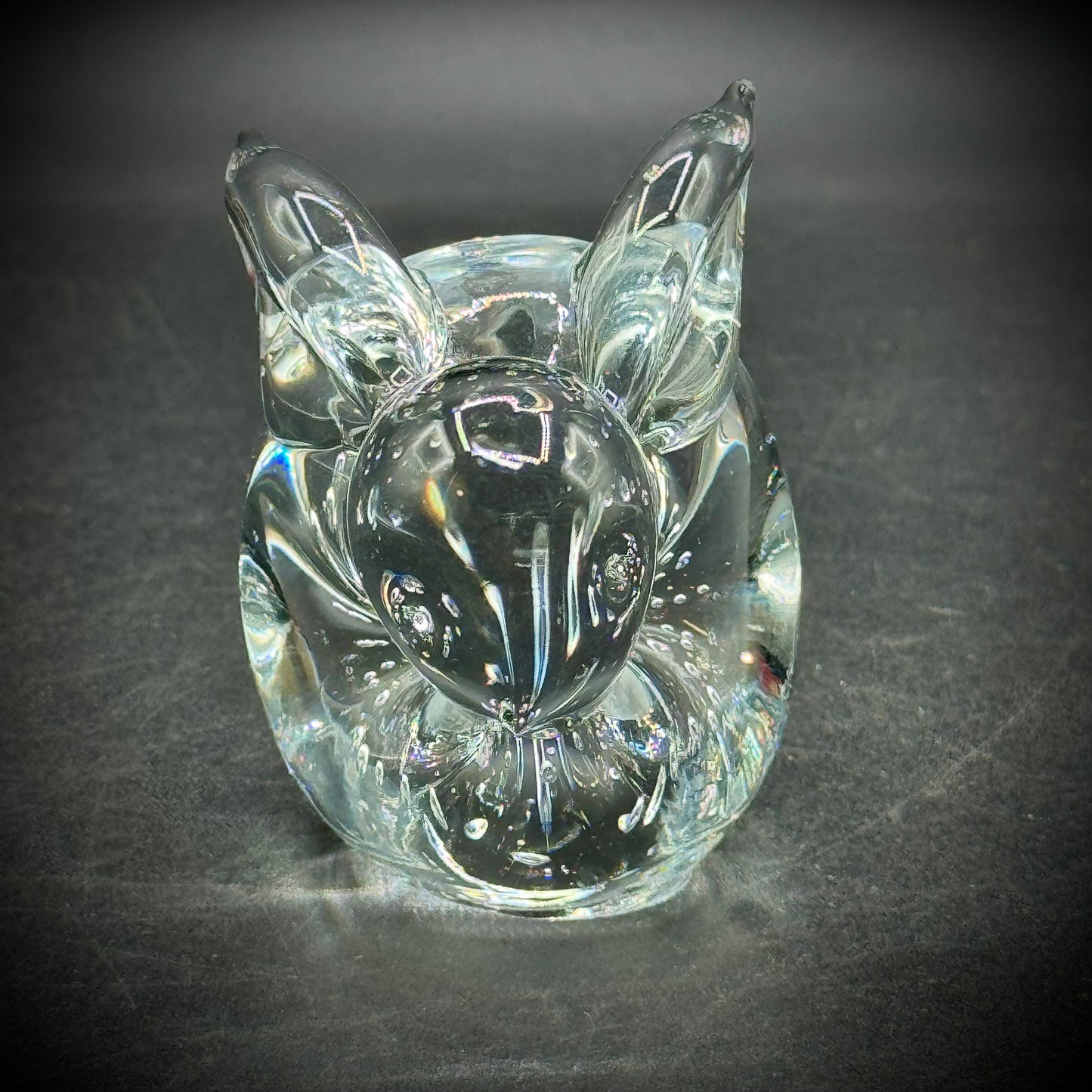 Crystal Bullicante Rabbit Paperweight