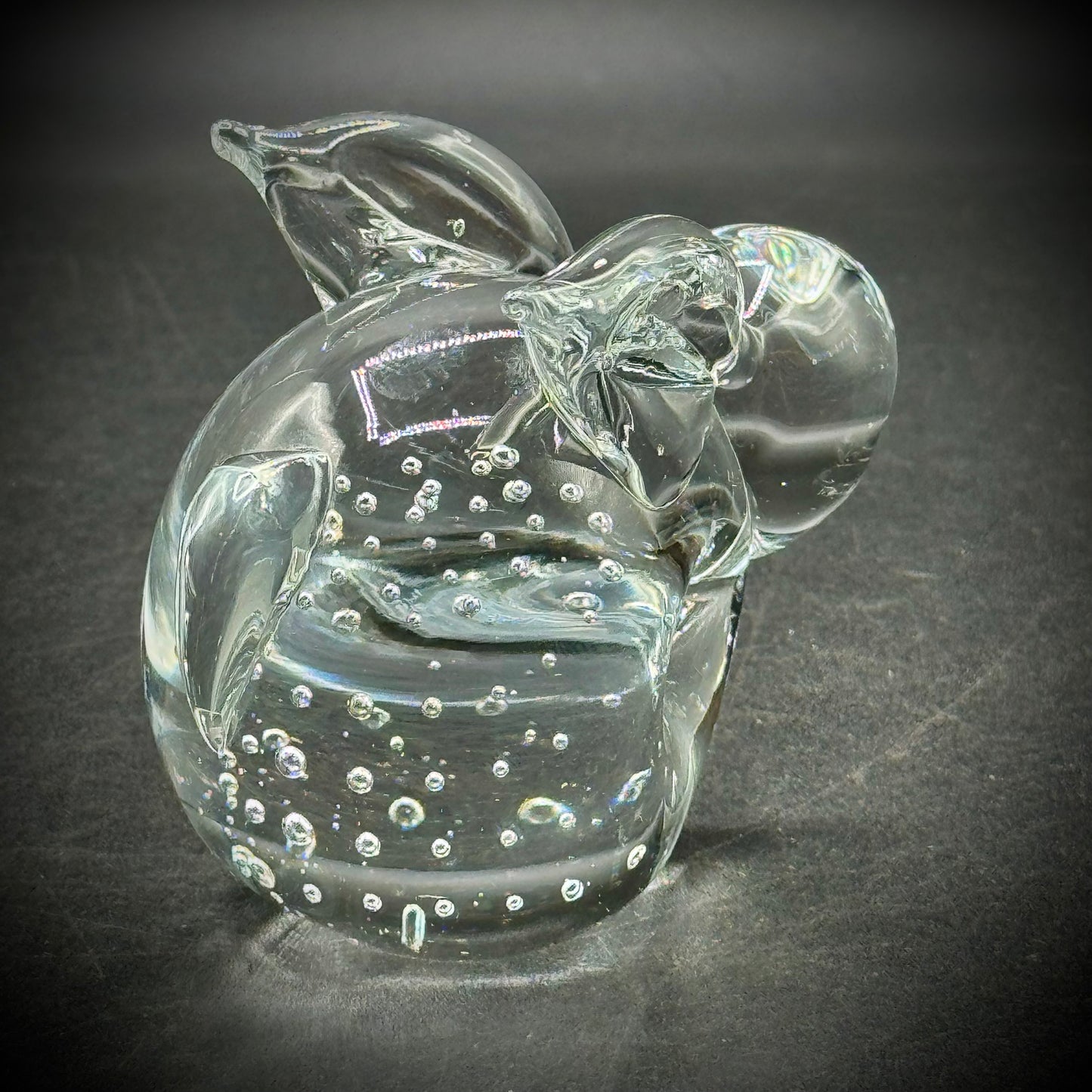 Crystal Bullicante Rabbit Paperweight