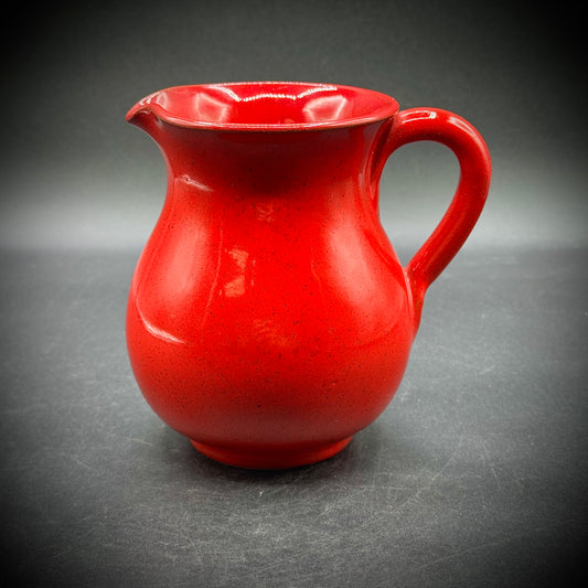Vintage DeSilva Red Ceramic Pitcher - Made in Italy