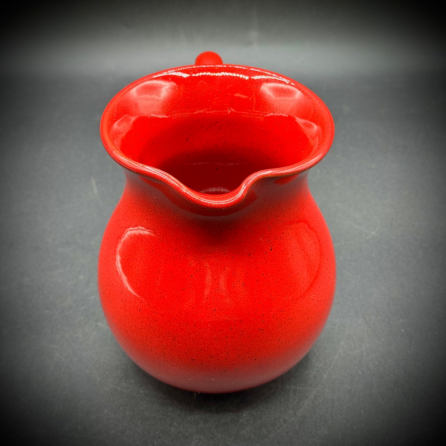 Vintage DeSilva Red Ceramic Pitcher - Made in Italy