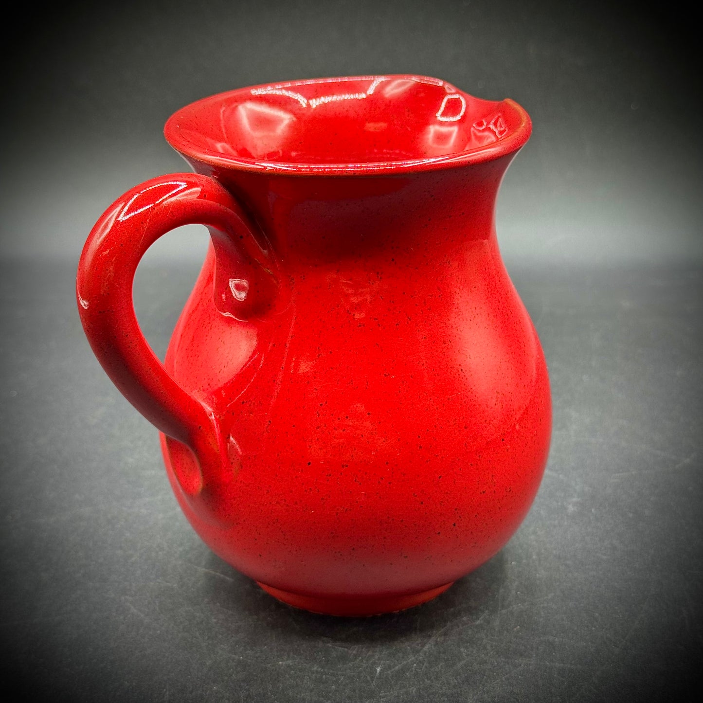 Vintage DeSilva Red Ceramic Pitcher - Made in Italy