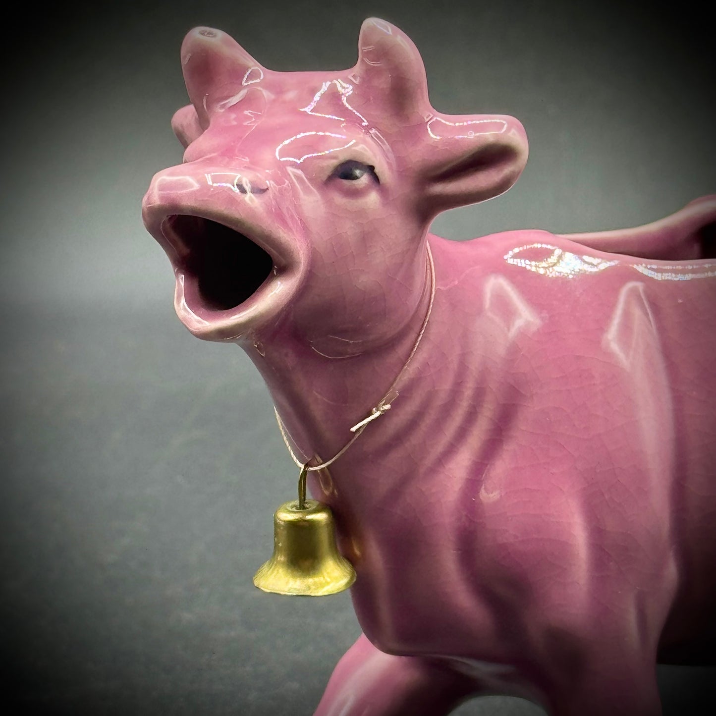 Adorable Vintage Ceramic Cow Creamer