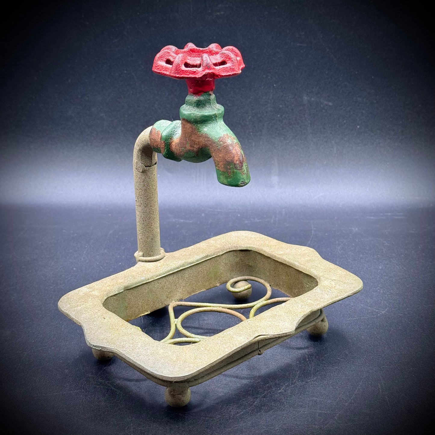 Industrial Style Metal Soap Dish