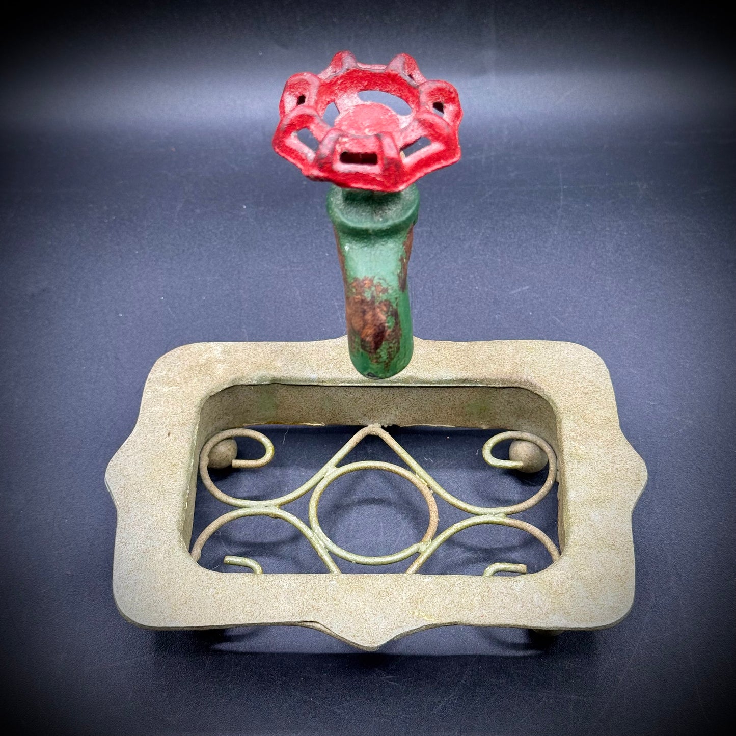 Industrial Style Metal Soap Dish