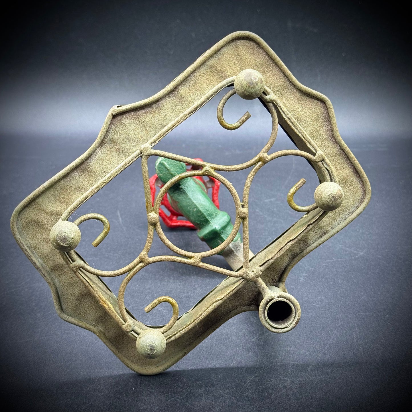 Industrial Style Metal Soap Dish