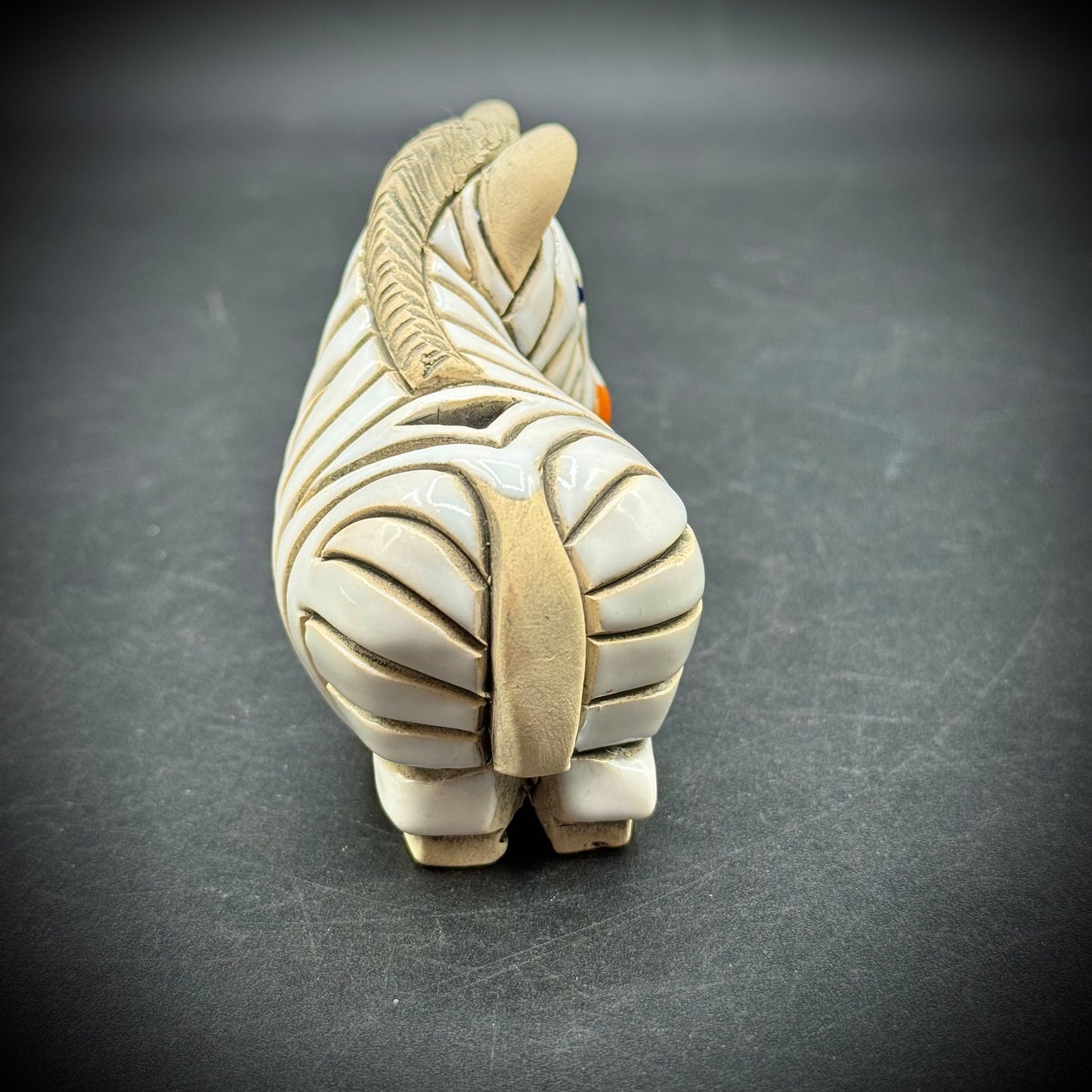 Artesania Rinconada Signed Zebra Figurine