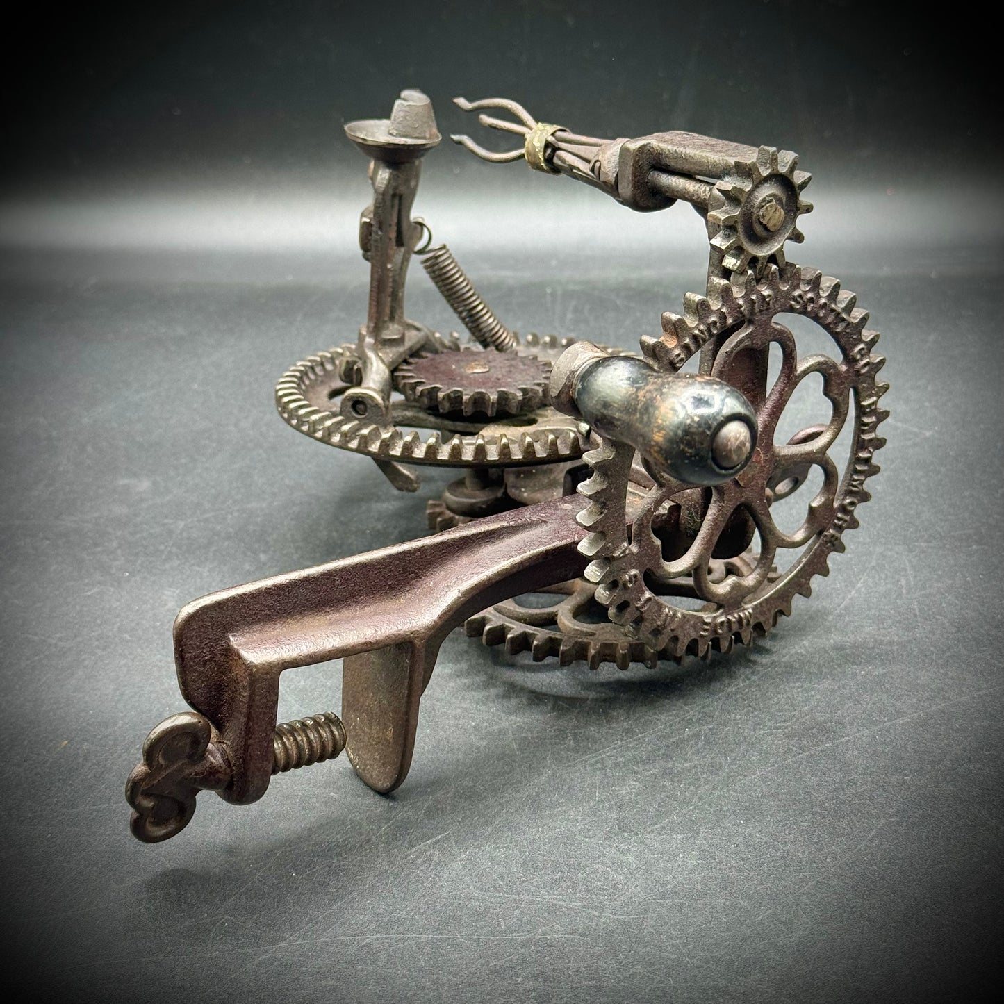 Sinclair Scott Co. Baltimore Cast Iron Apple Peeler