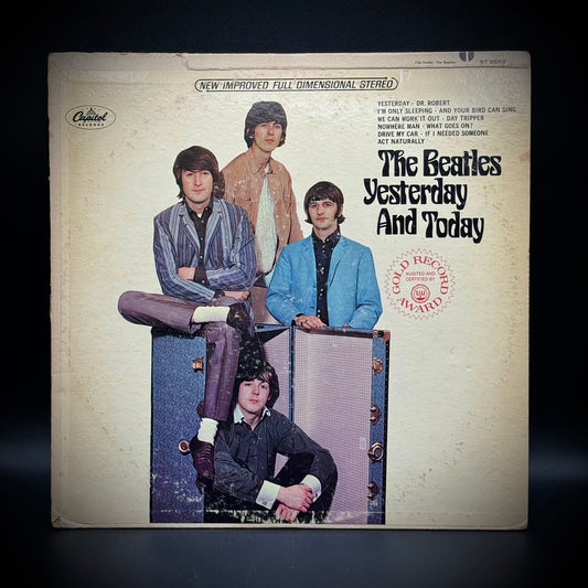 Vintage Beatles Vinyl Record "Yesterday and Today" RARE European Pressing