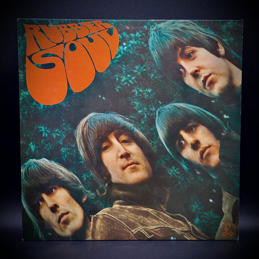 Vintage Beatles Vinyl Record "Rubber Soul" RARE European Pressing