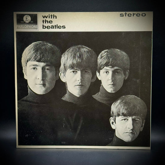 Vintage Beatles Vinyl Record "With The Beatles" RARE European Pressing