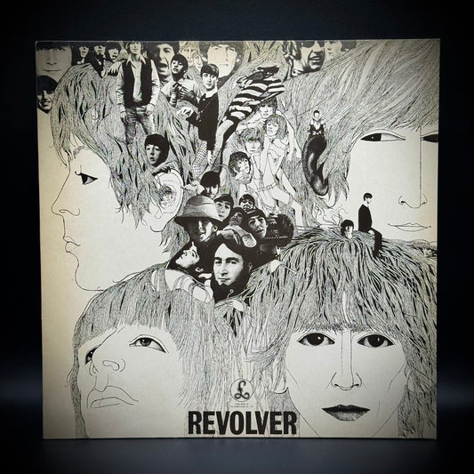 Vintage Beatles Vinyl Record "Revolver" RARE European Pressing