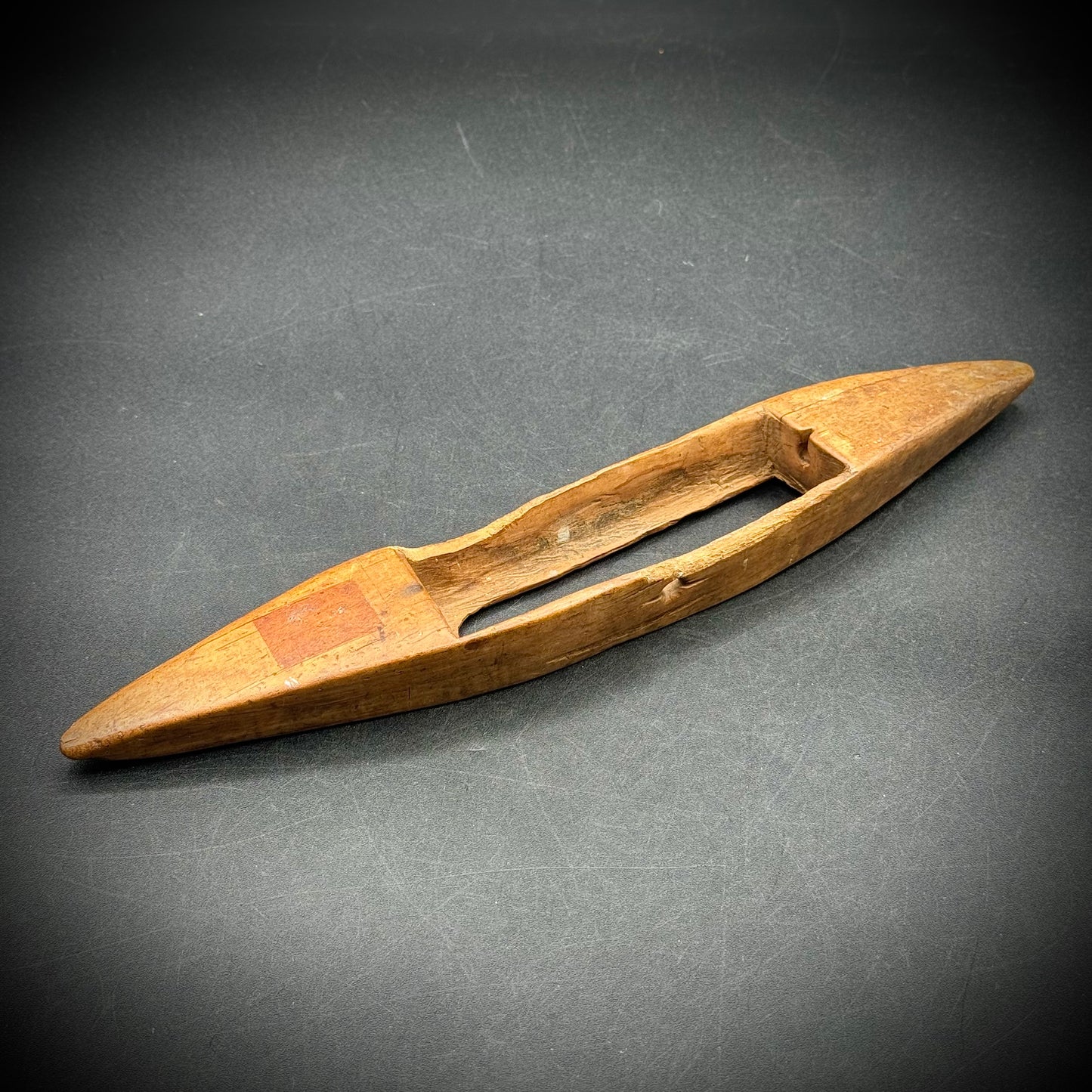 Antique Wood Weaving Shuttle