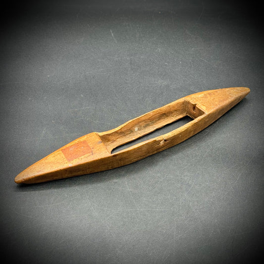 Antique Wood Weaving Shuttle