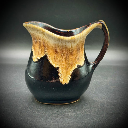 Vintage Roseville Creamer with Drip Glaze