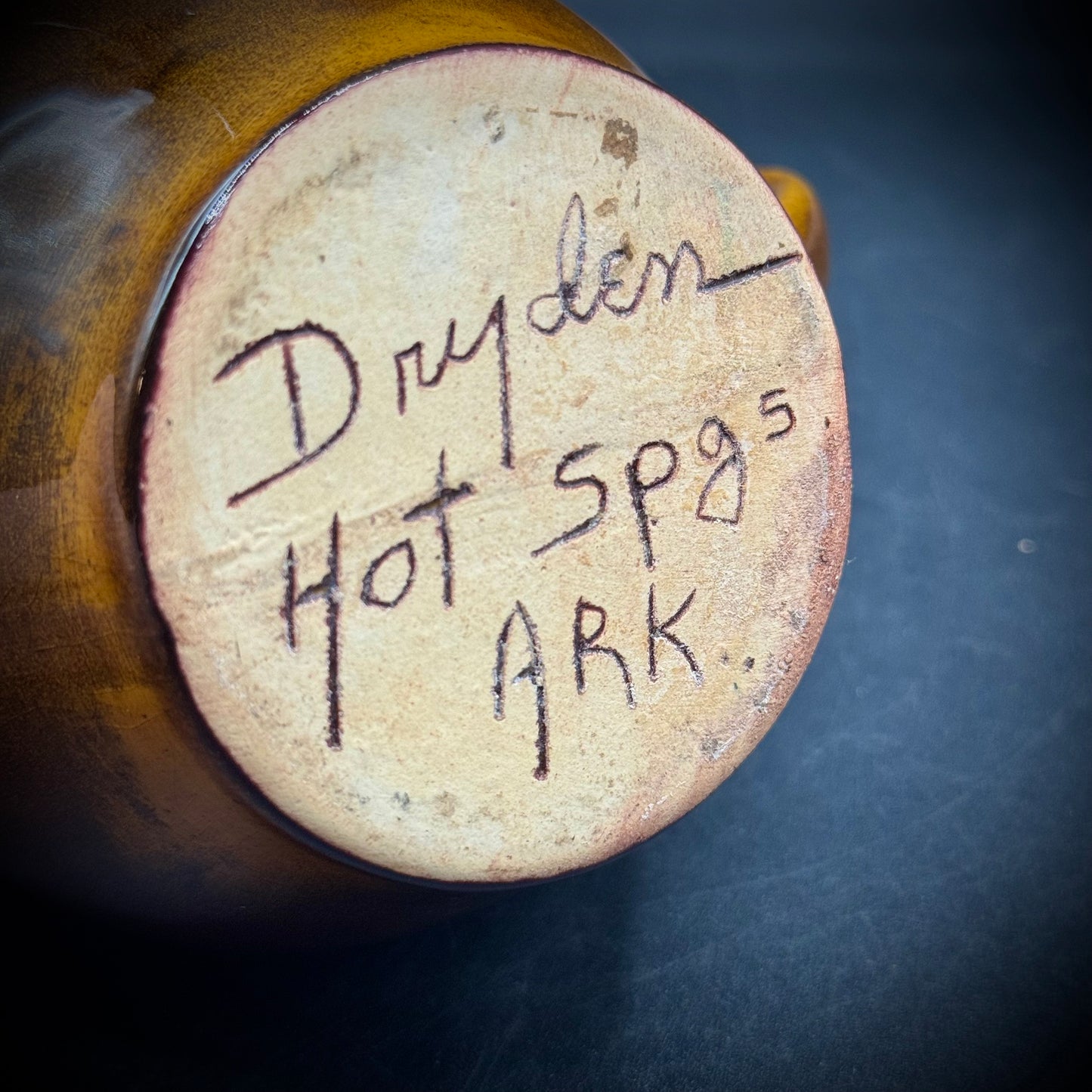 Vintage Dryden Hot Springs, Arkansas Pottery