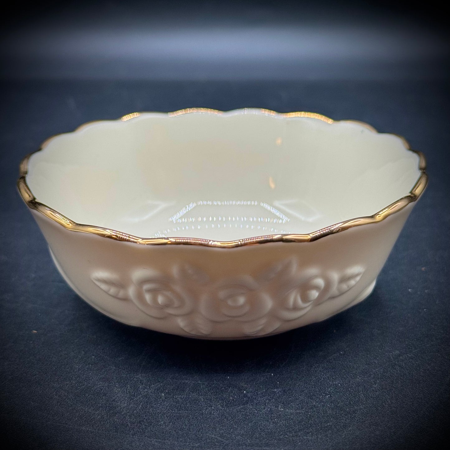 Lenox Flower Motif Candy Dish