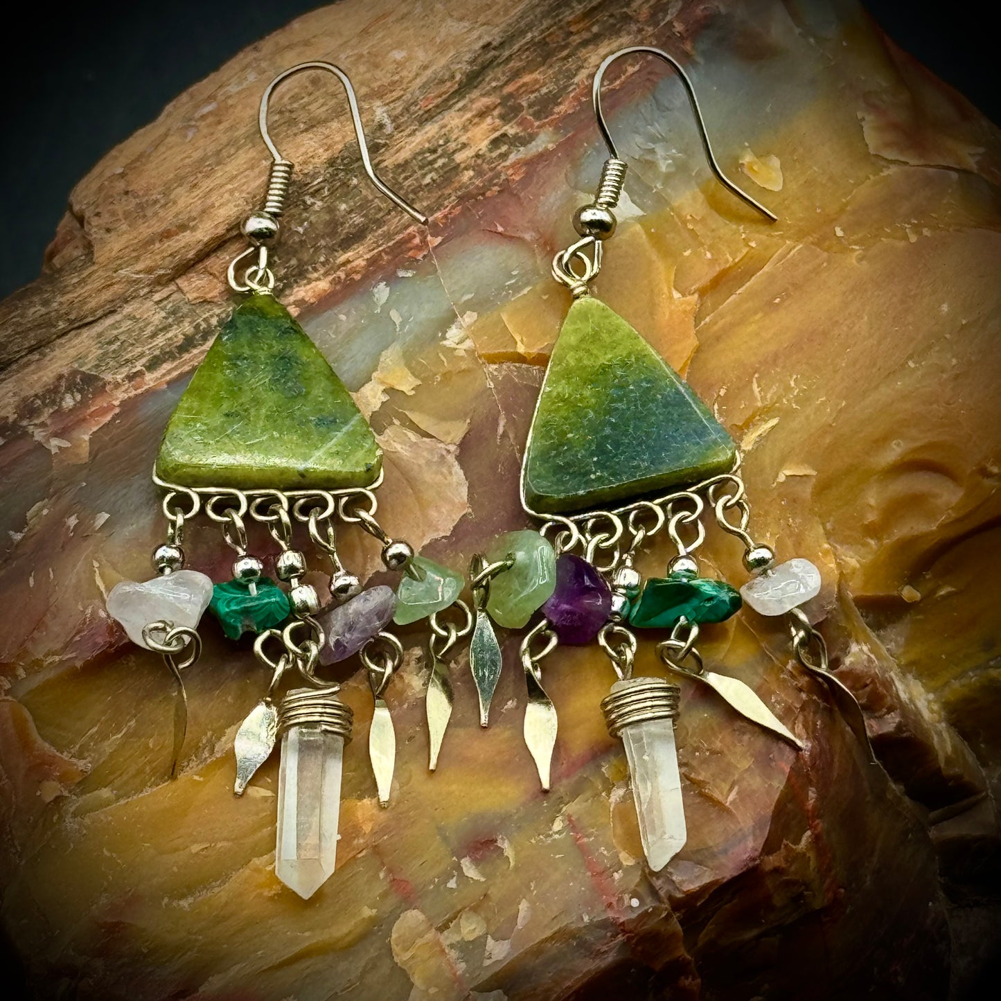 Hand Crafted Native Design Earrings