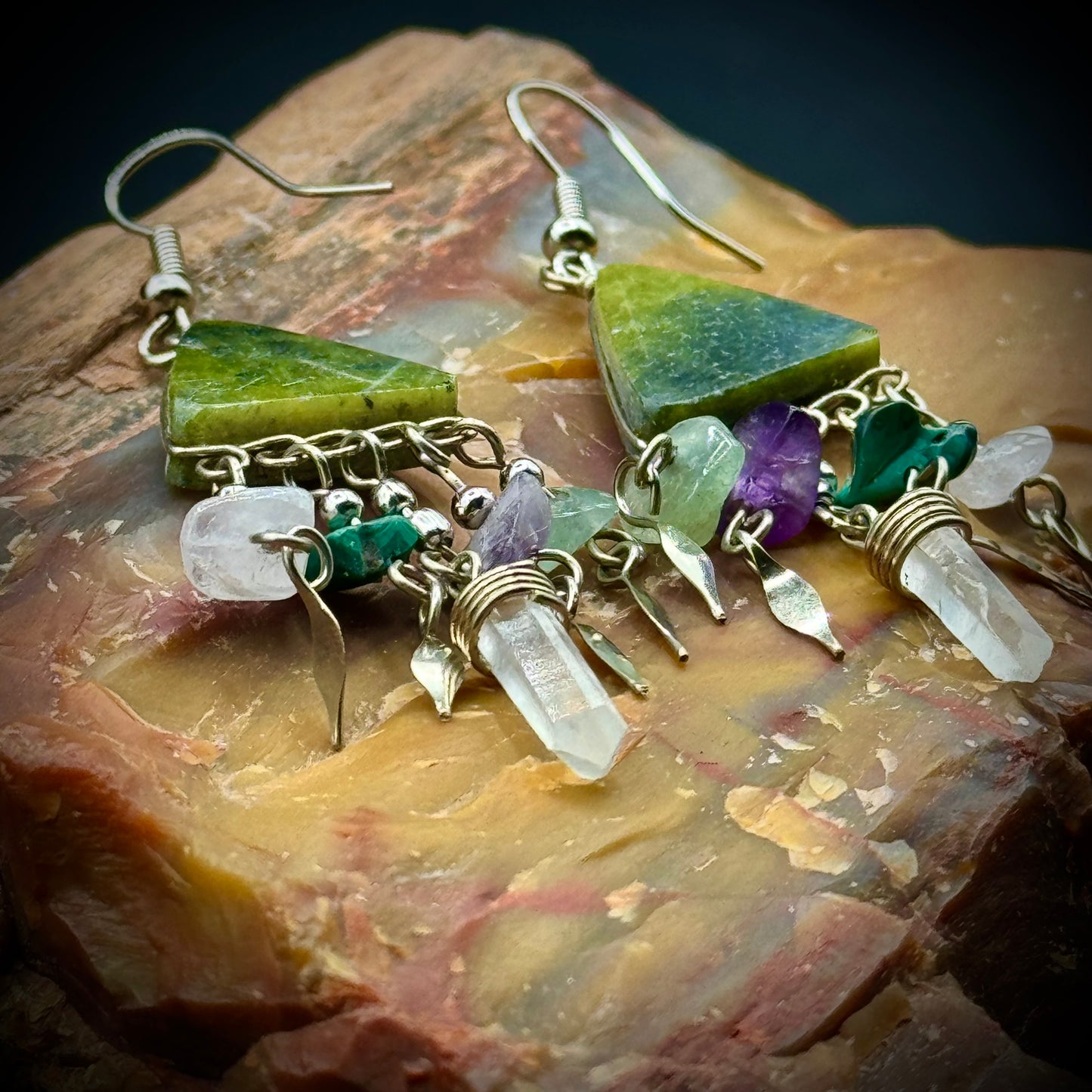 Hand Crafted Native Design Earrings