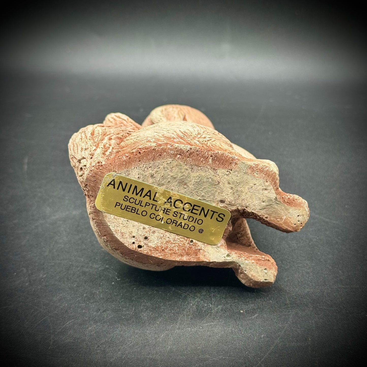 Animal Accents Pueblo, Colorado Ceramic Howling Wolf with Scarf