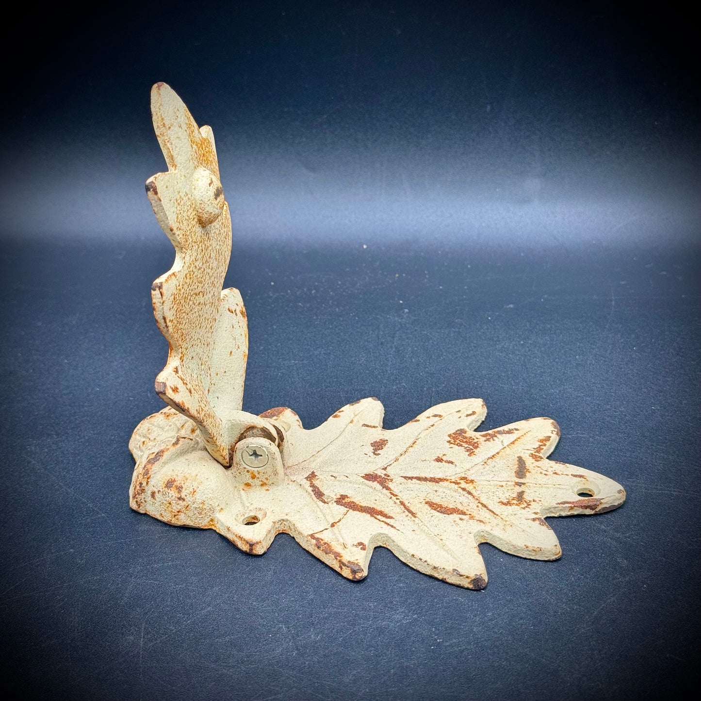 Cast Iron Shabby Chic Acorn & Leaf Door Knocker