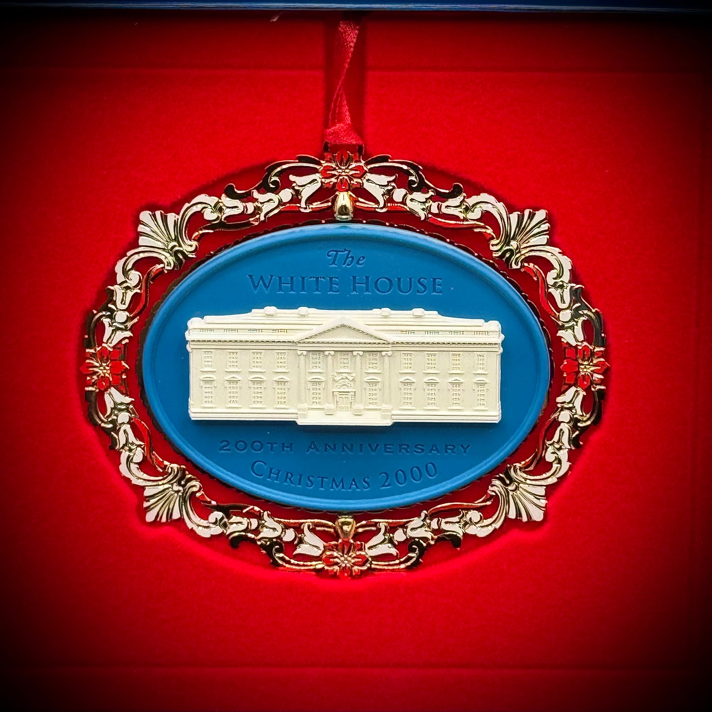 2000 White House Ornament New in Box