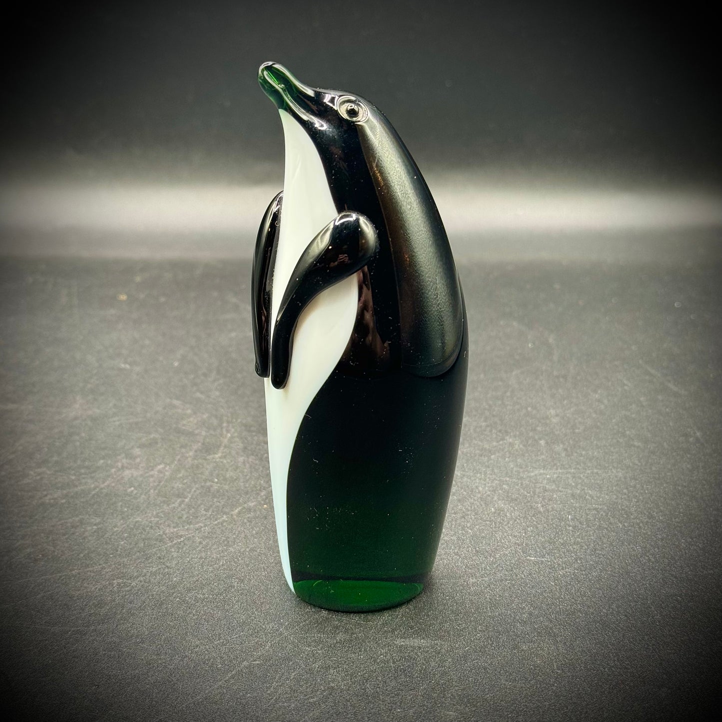 Incredible Orient & Flume Art Glass Penguin