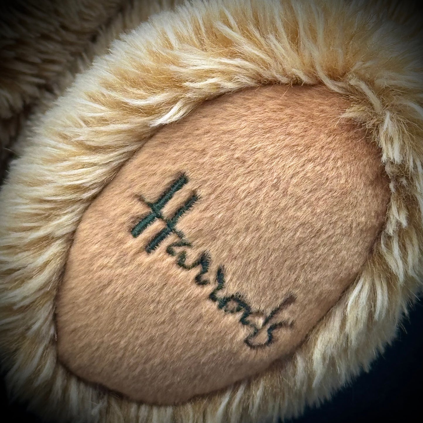 Vintage Harrod's Knightsbridge London Teddy Bear with Tag