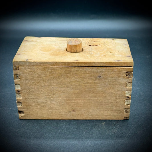 Wood "Superior" Brand Dovetail Butter Mold