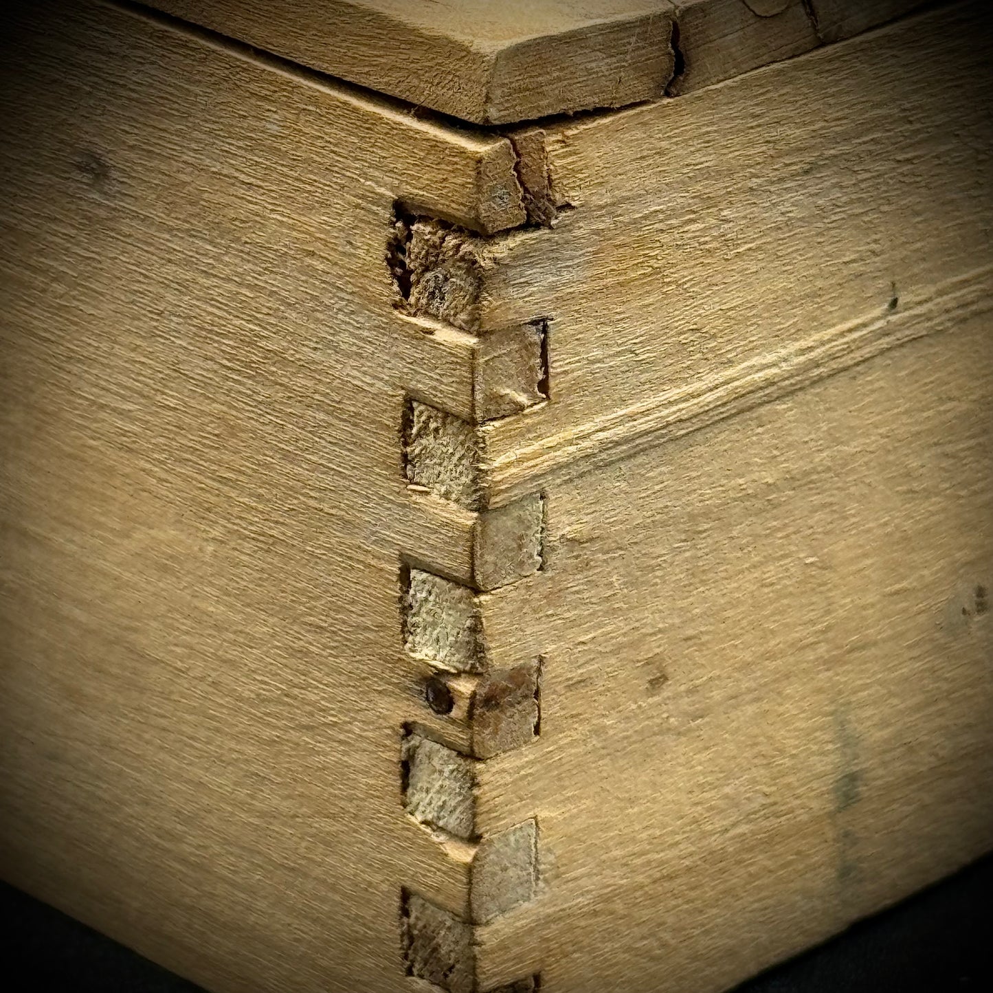Wood "Superior" Brand Dovetail Butter Mold