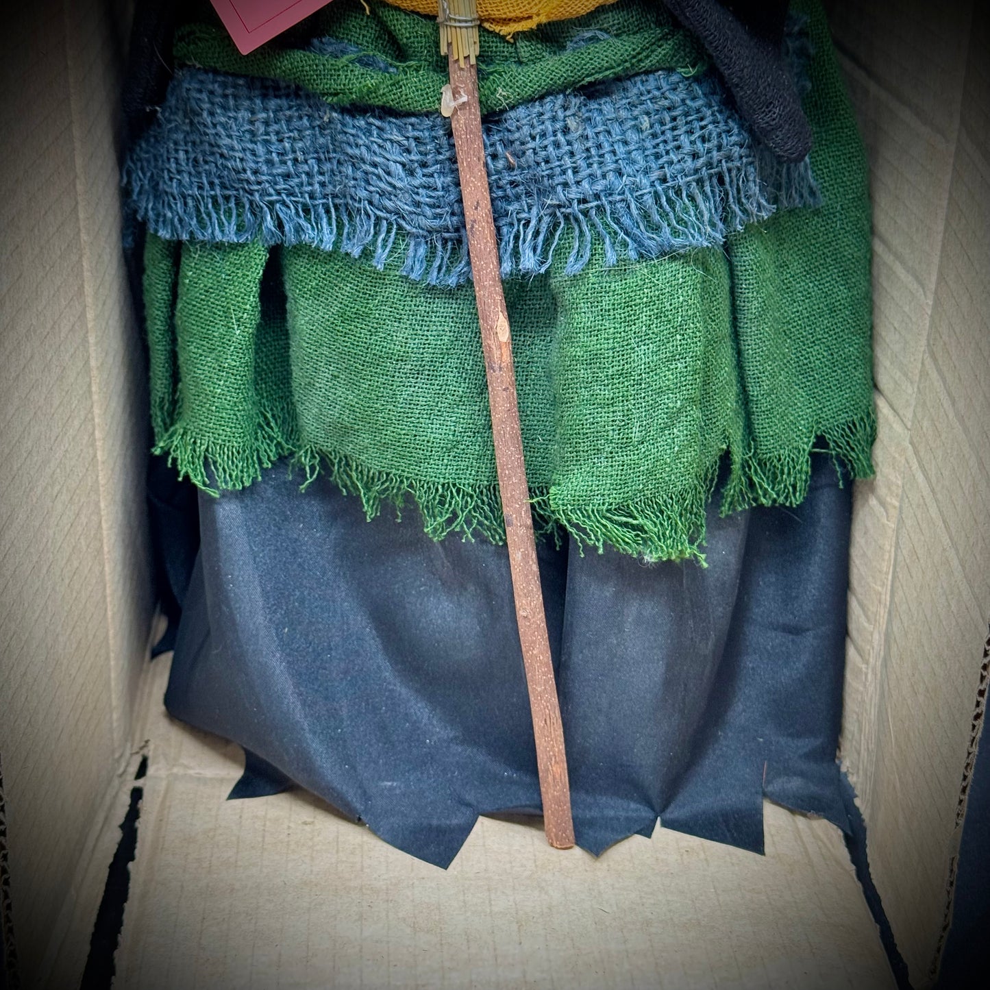 New in Box Halloween Witch Figurine Decor