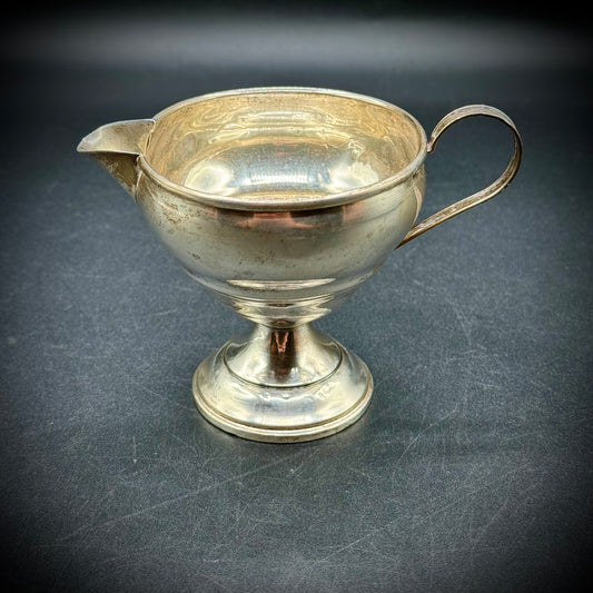 Antique RB Sterling Weighted Creamer