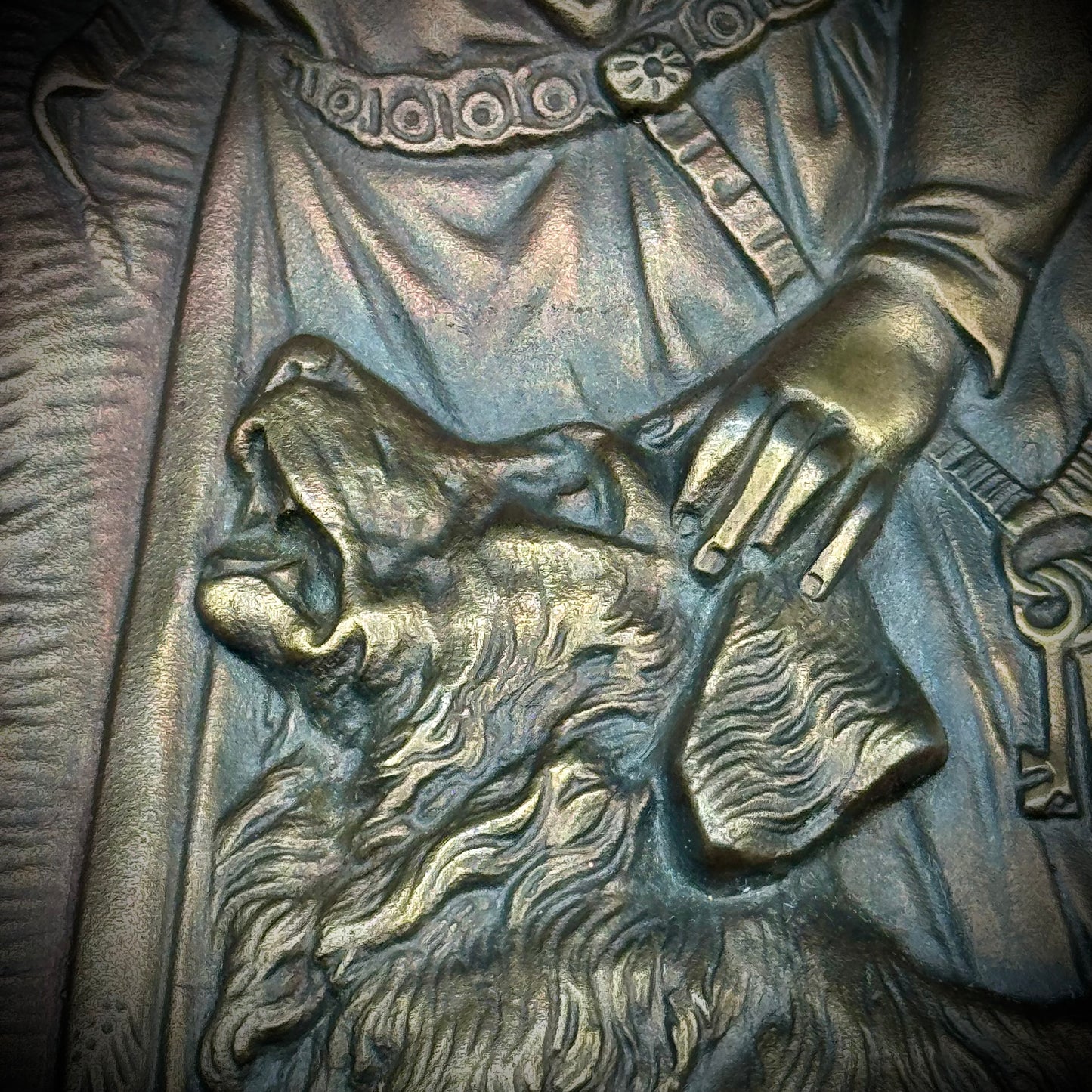 Antique Bradley And Hubbard 19th Century Bronze 3D Fine Art Wall Plaque