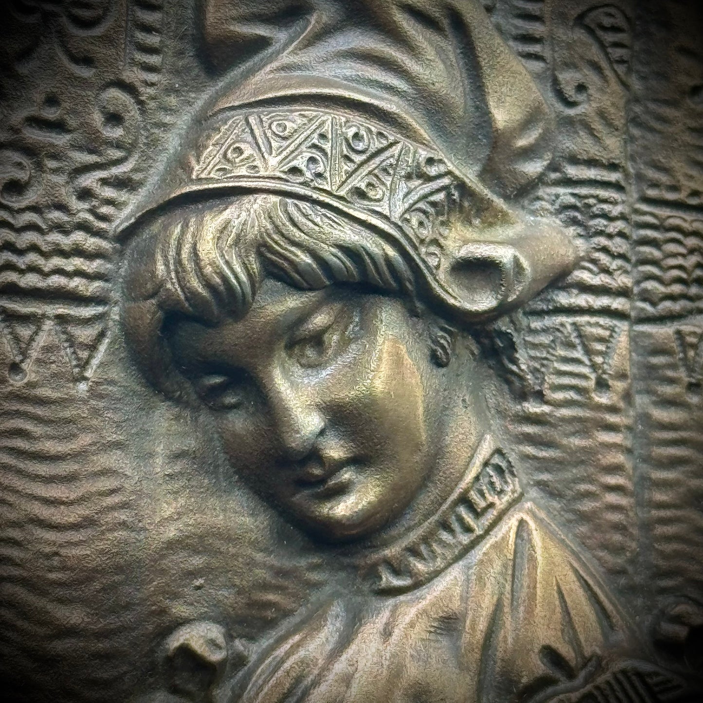 Antique Bradley And Hubbard 19th Century Bronze 3D Fine Art Wall Plaque