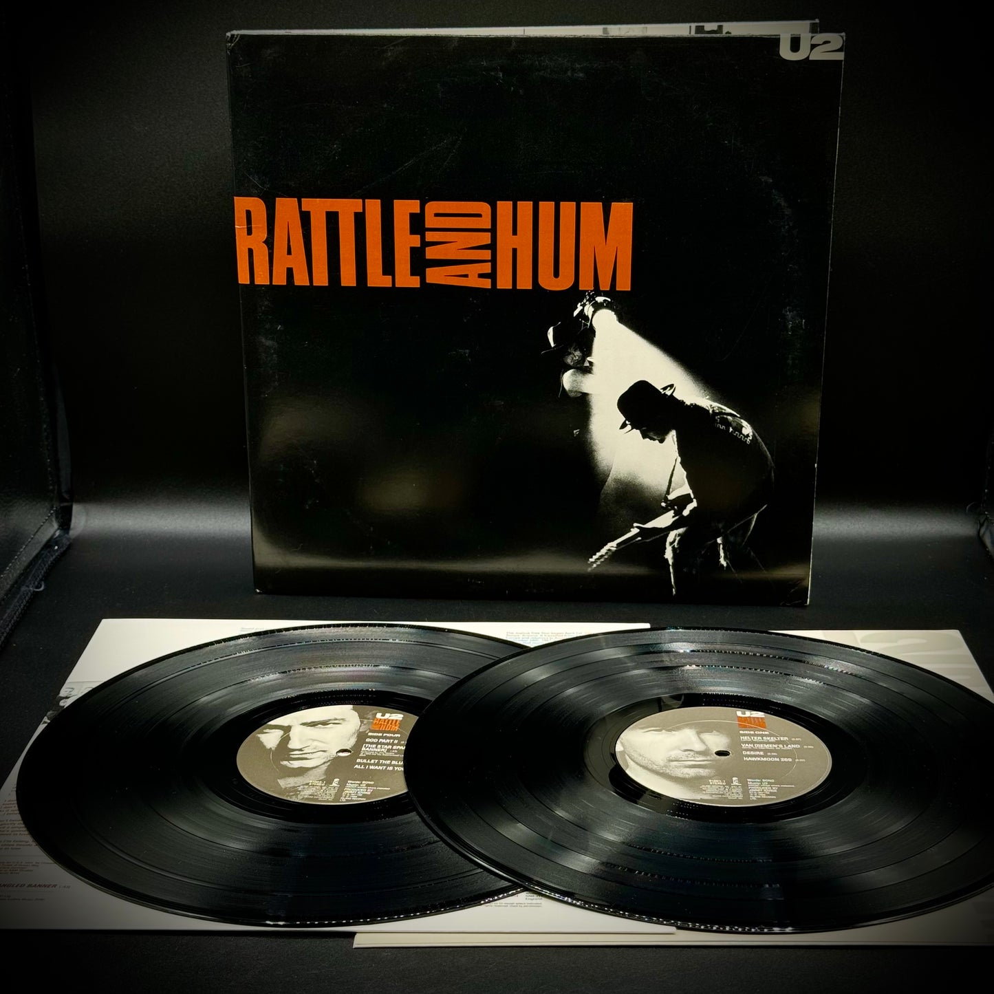 U2 "Rattle and Hum" Original Pressing Vinyl Record Set