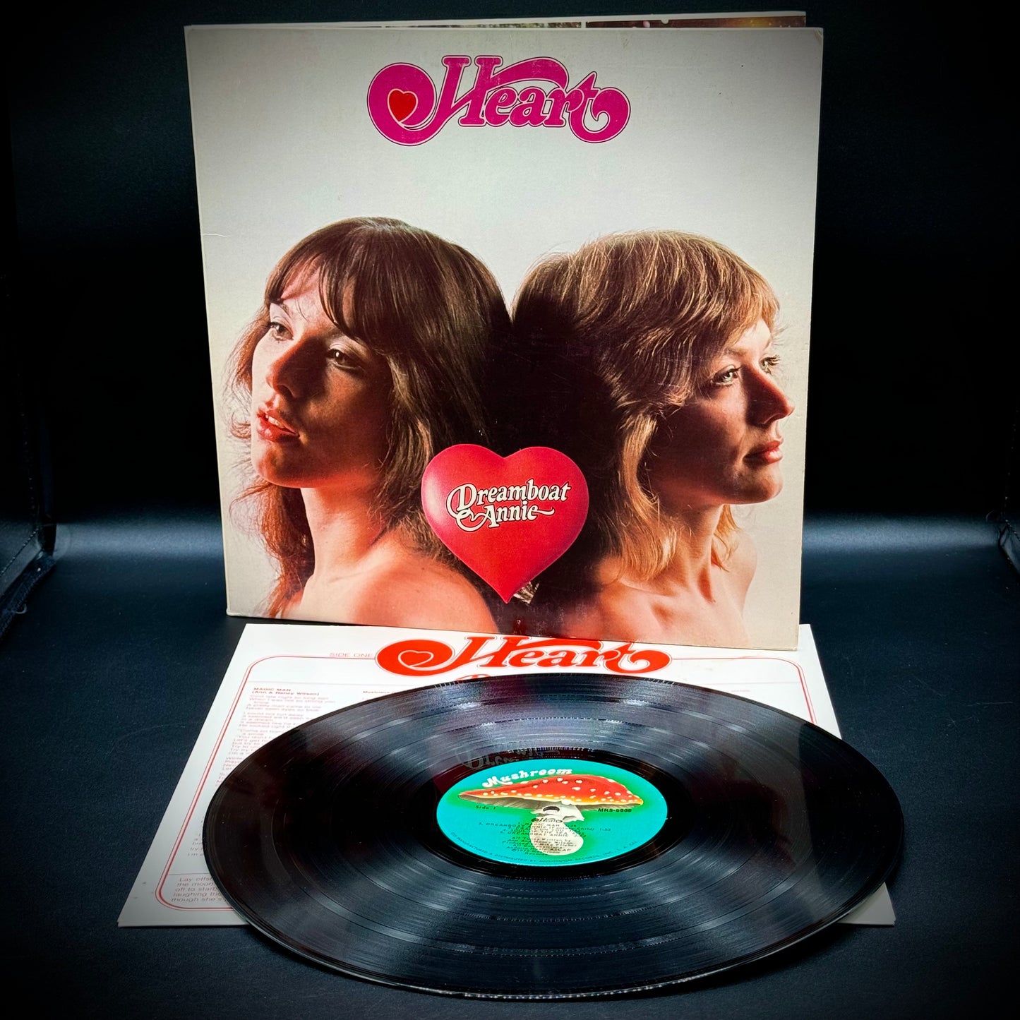 Heart "Dreamboat Annie" Original Pressing Vinyl Record