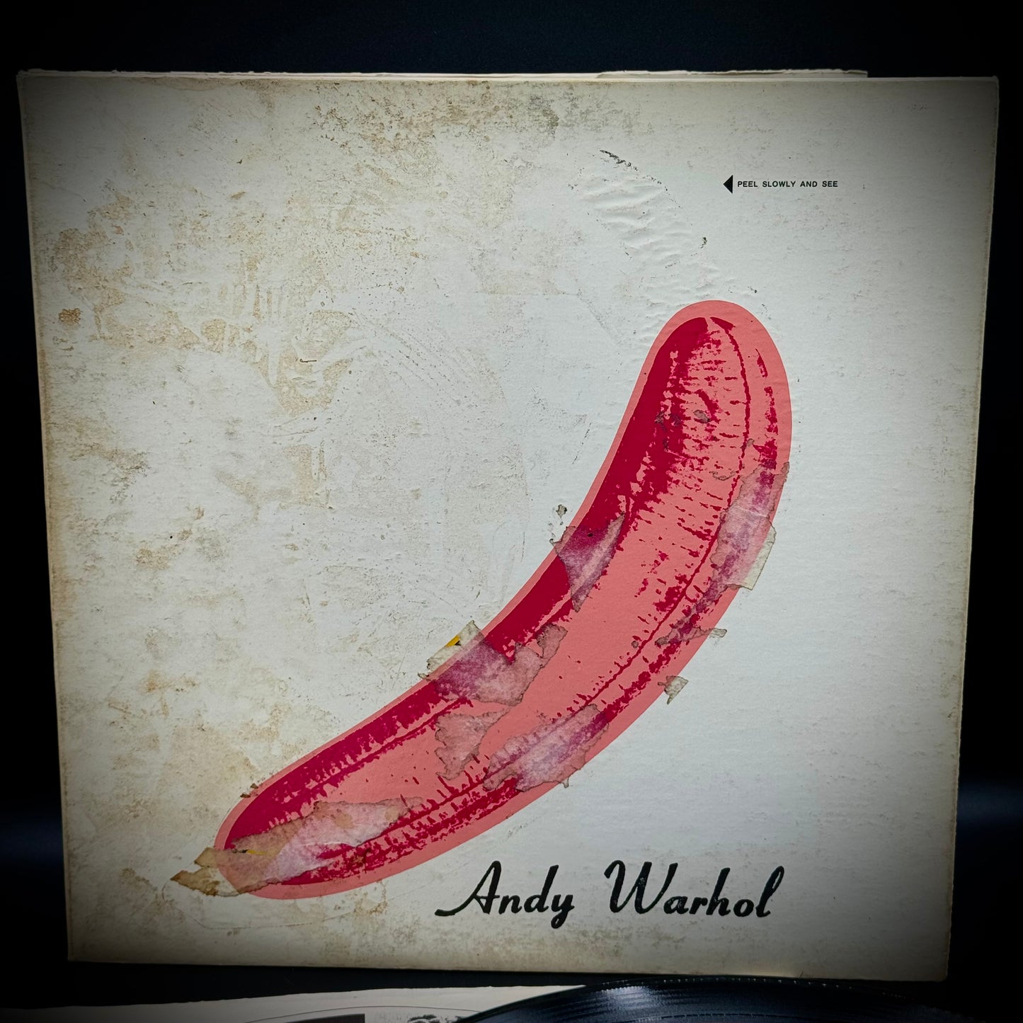 Ultra Rare The Velvet Underground Andy Warhol Banana Vinyl Album