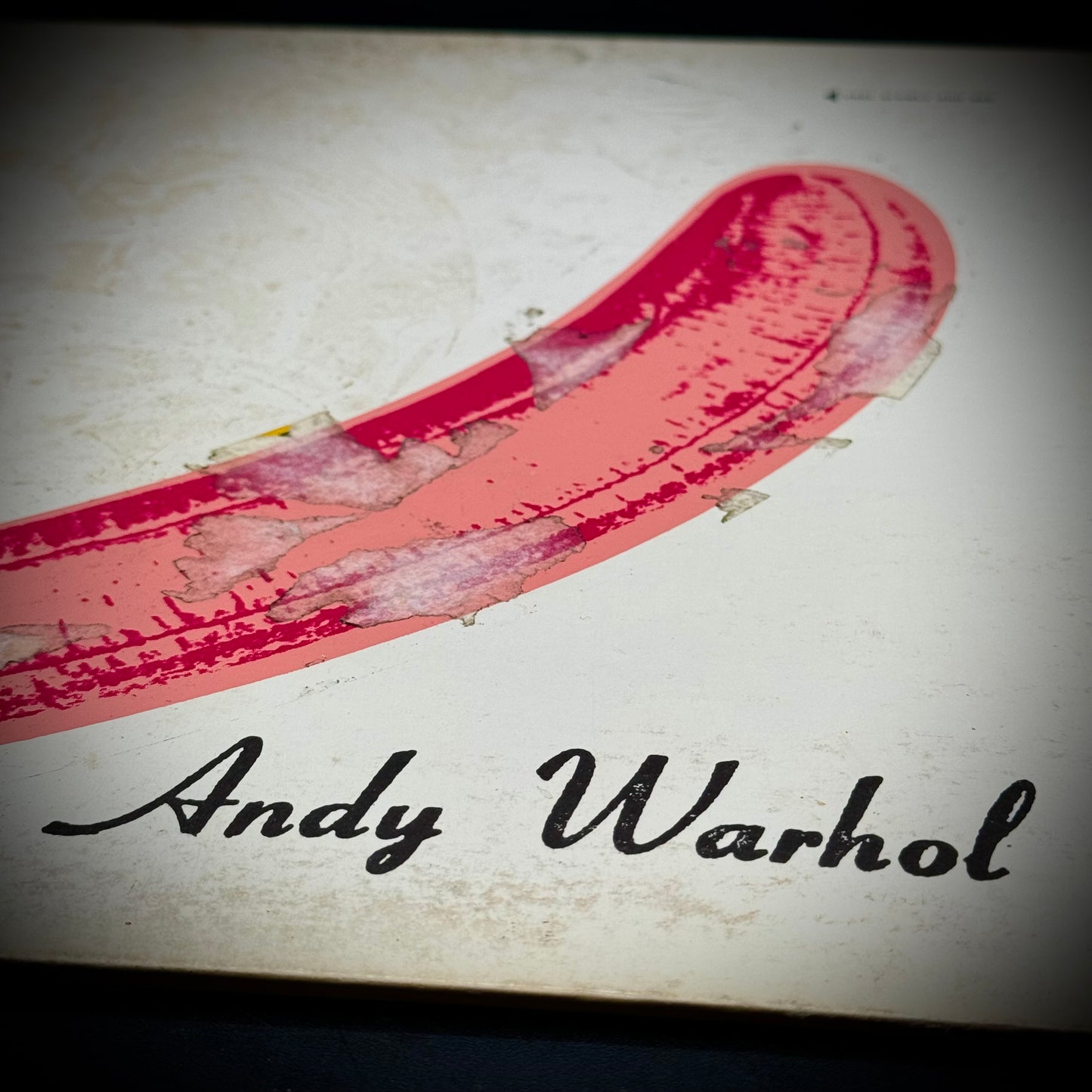 Ultra Rare The Velvet Underground Andy Warhol Banana Vinyl Album