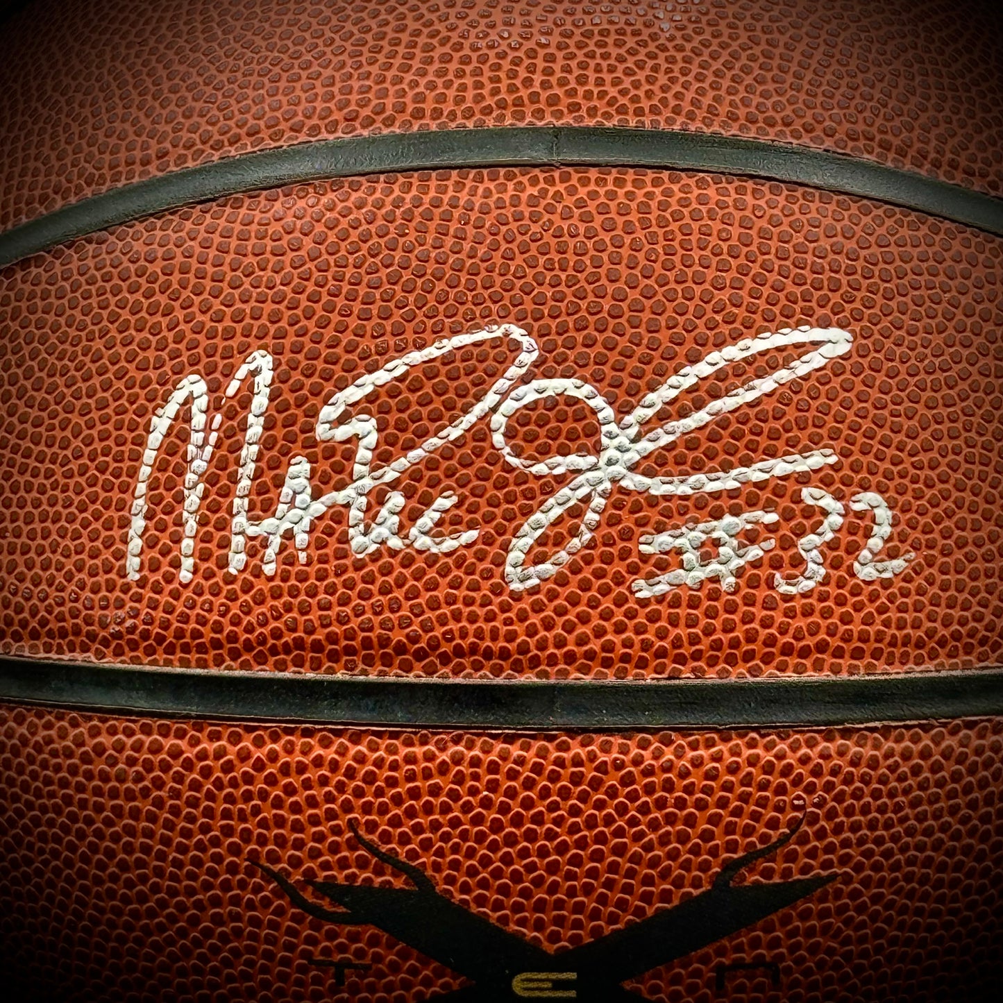 Magic Johnson Autographed NBA Basketball