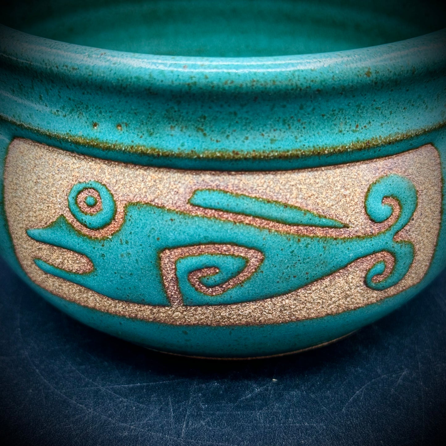 Studio Art Pottery Bowl by Peggy Vrana