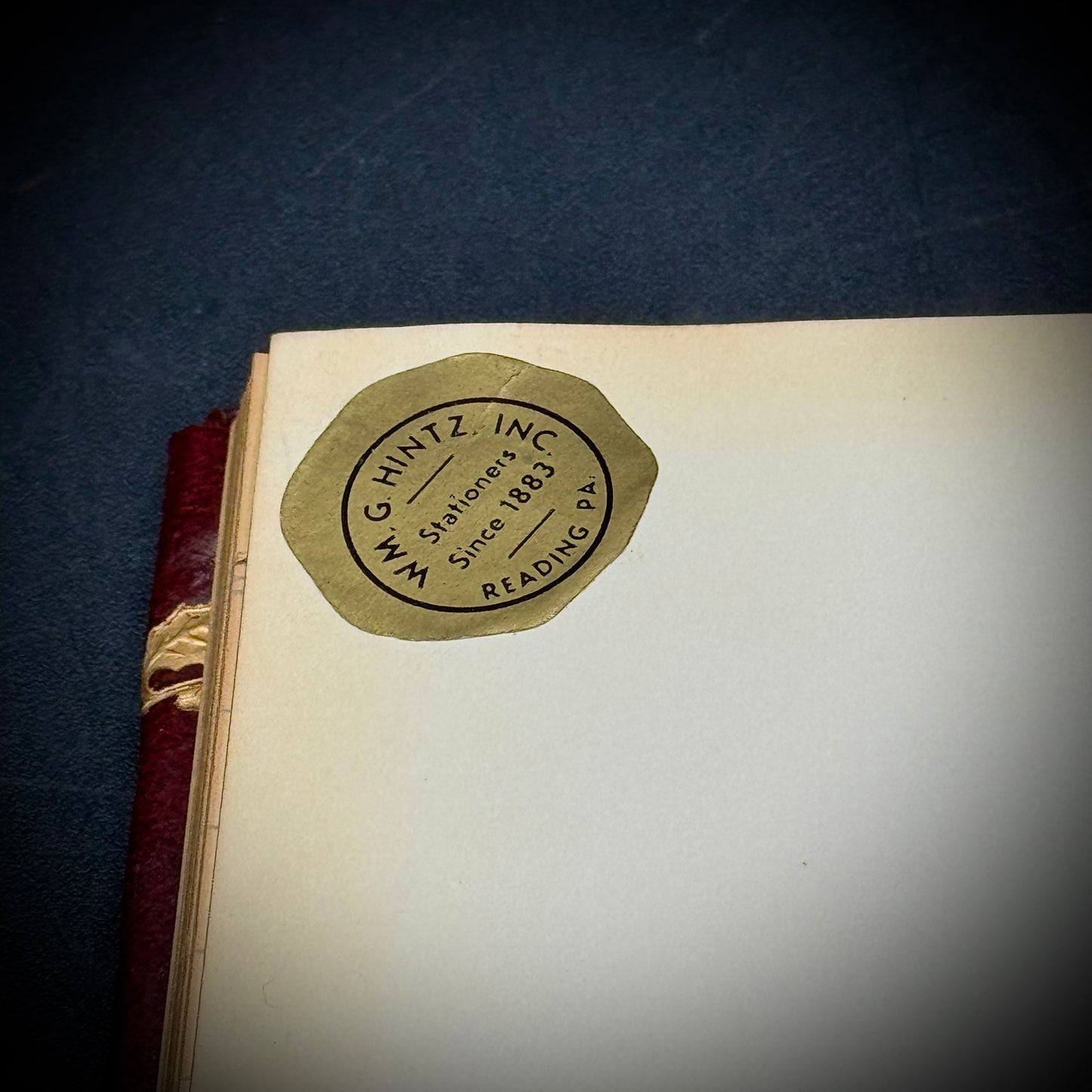 Vintage 1950s Guest Book