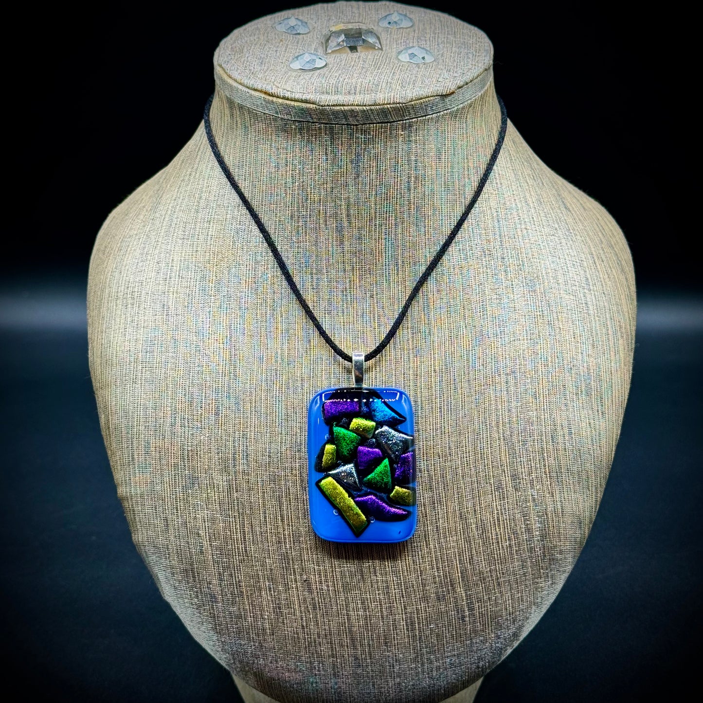 Fused Art Glass Pendant